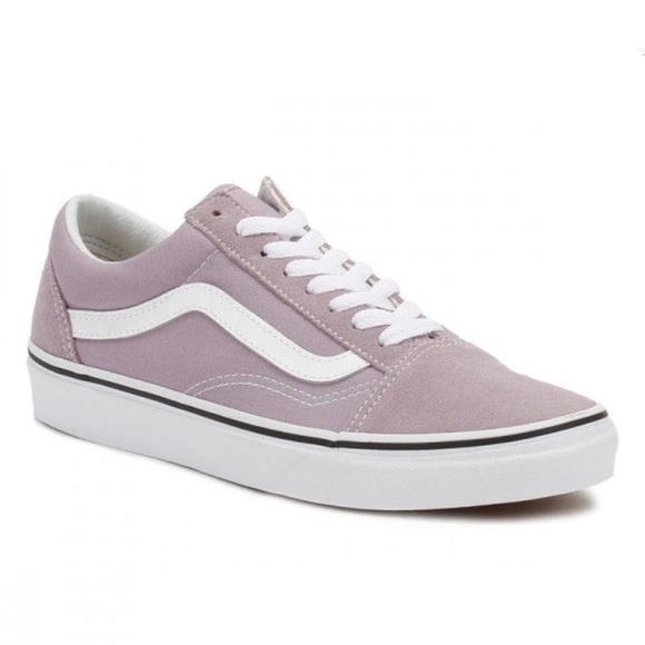 lavender vans old skool